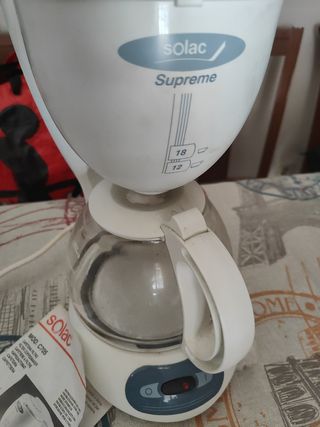 Cafetera de goteo sin estrenar