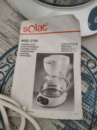 Cafetera de goteo sin estrenar