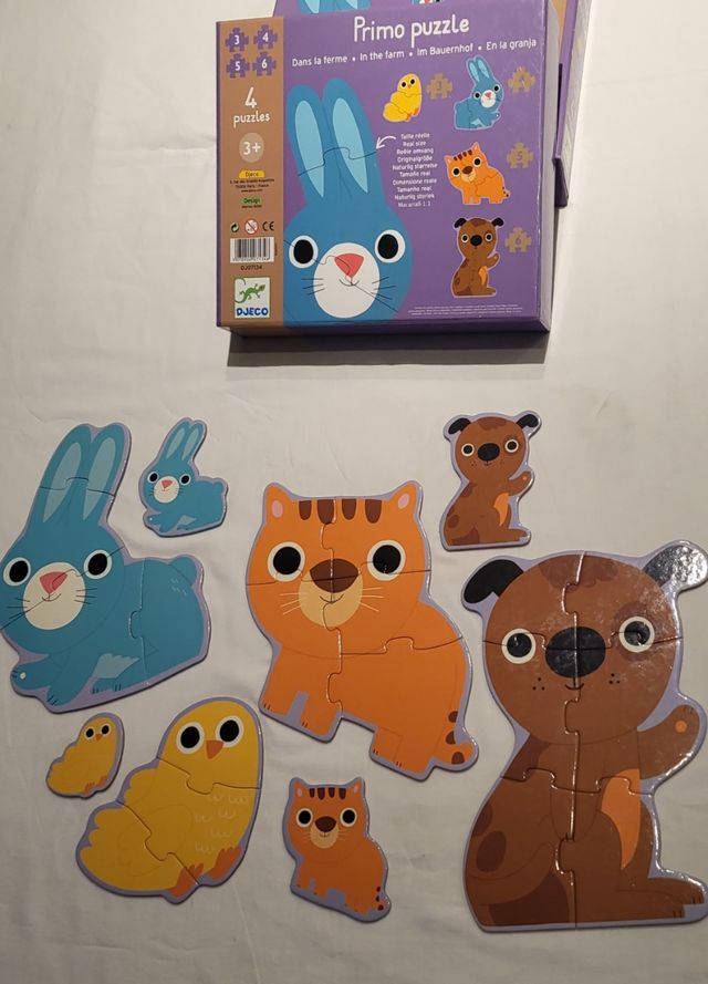 Primo puzzle Djeco +3 años