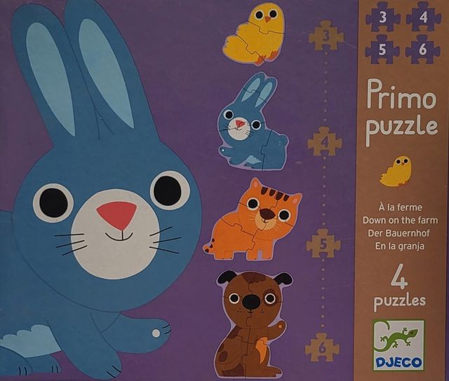 Primo puzzle Djeco +3 años