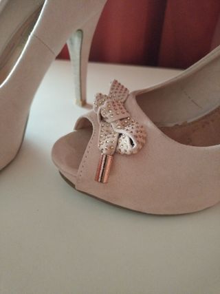 Zapatos color Nude, T-37