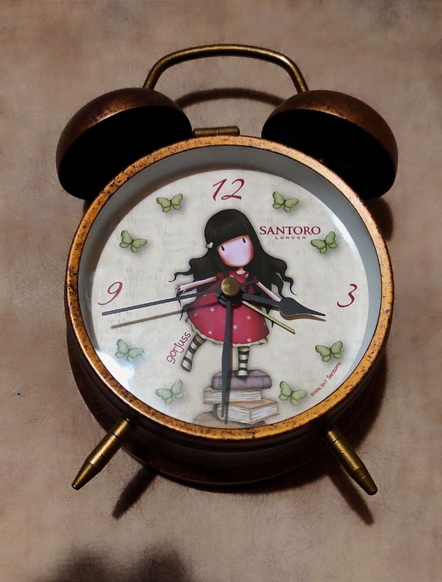 Reloj despertador Gorjuss