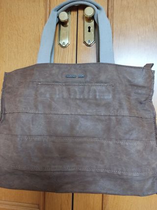 Chaqueta de lana marrón