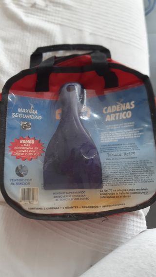 Cadenas metálicas para coche ref. 70