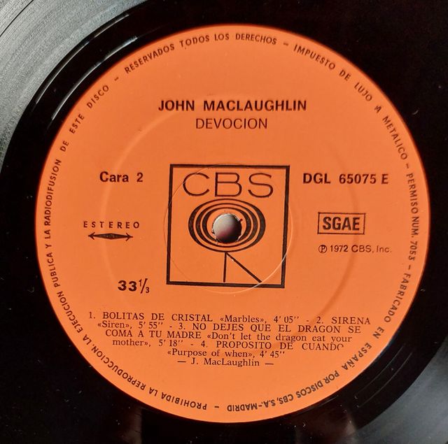 John McLaughlin - Devotion. 1972