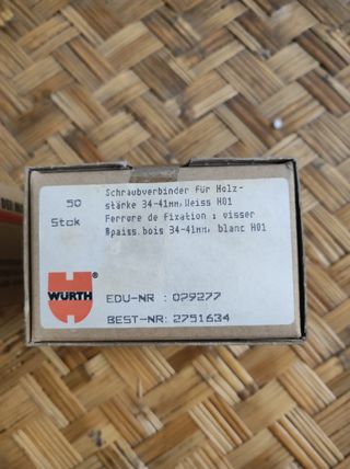 Giunti per pannelli laminati 50 pezzi