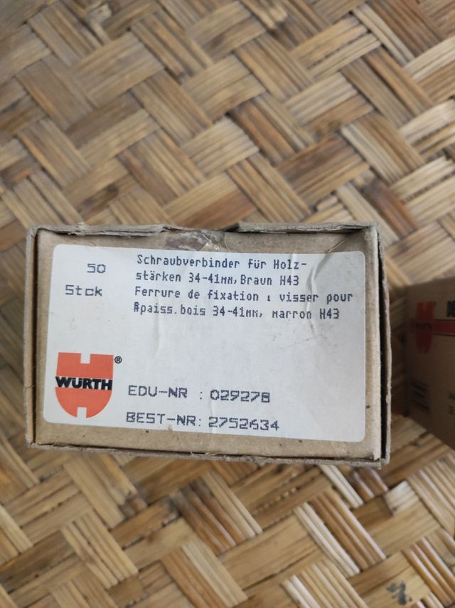 Giunti per pannelli laminati 50 pezzi