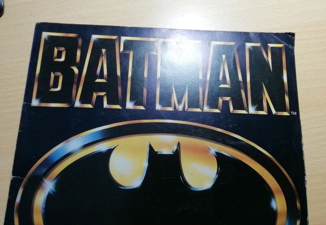 Álbum cromos Batman 1989 - Ediciones Aston