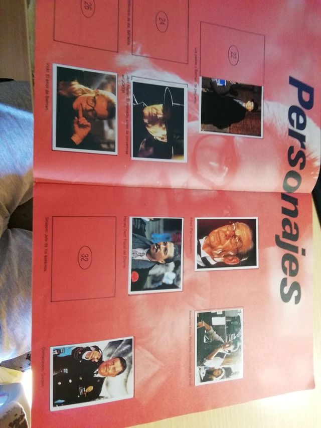 Álbum cromos Batman 1989 - Ediciones Aston