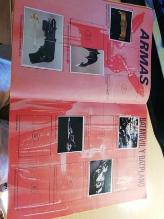 Álbum cromos Batman 1989 - Ediciones Aston