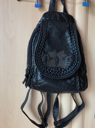 Mochila de piel