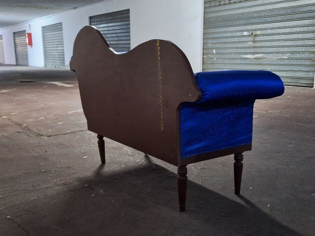 sofa satinado de satén