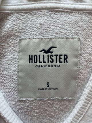 Sudadera Hollister blanca