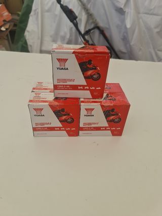 Lote 3 Baterías Moto Nuevas 