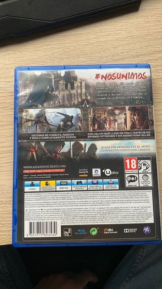 Juego Play Assassins Creed Unity 