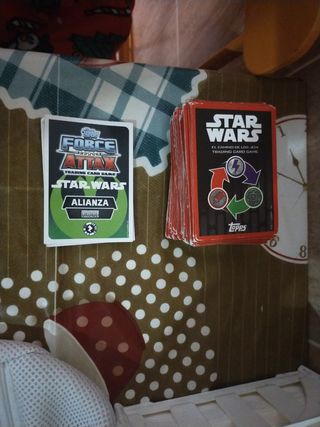 Cartas de star wars incluidas 6  premium