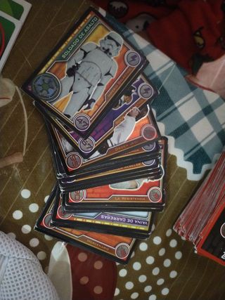 Cartas de star wars incluidas 6  premium