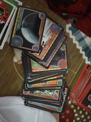 Cartas de star wars incluidas 6  premium