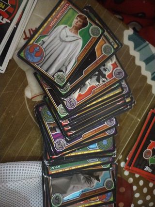 Cartas de star wars incluidas 6  premium