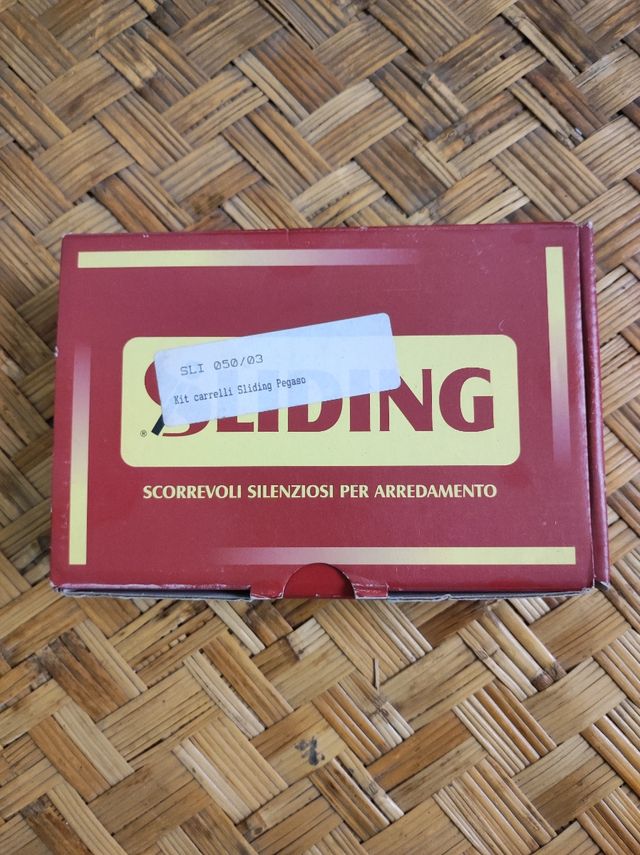 Carrello per porte scorrevoli max 60 kg