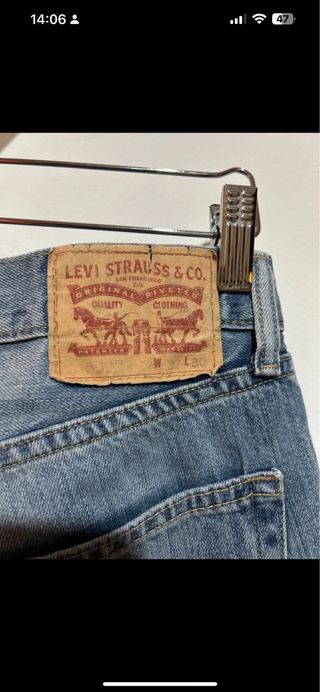 Pantalones vaqueros hombre Levis 559 Talla 42