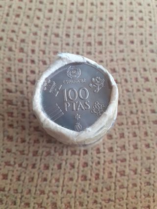 25 monedas 100 pesetas  año 1975 sin circular