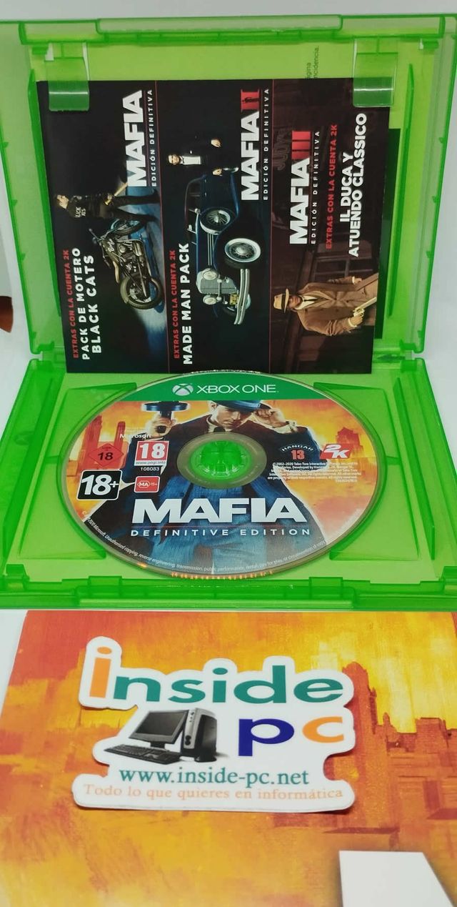 Juego XBOX ONE MAFIA EDICION DEFINITIVA UHD 4K