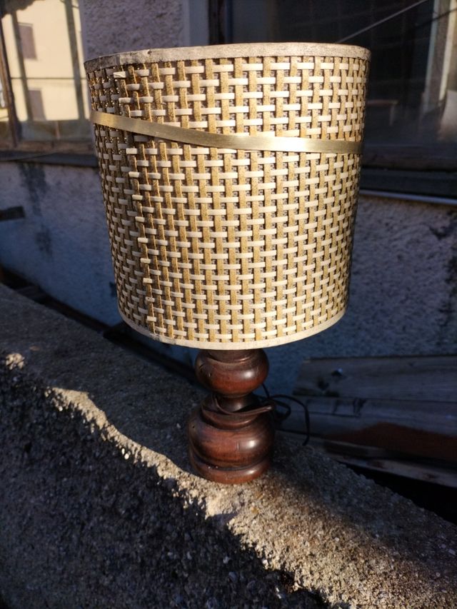 Lampada da comodino vintage