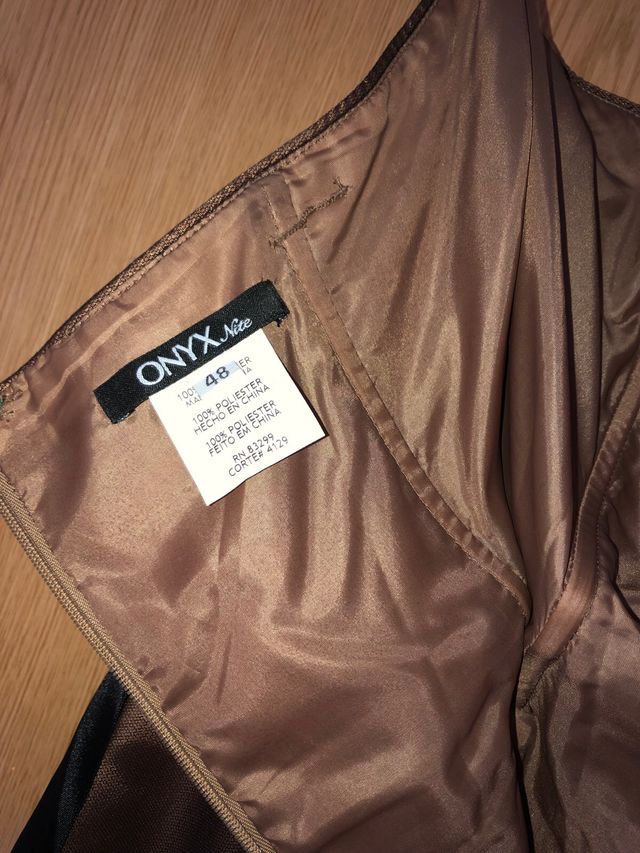 Vestido de fiesta Onyx T48