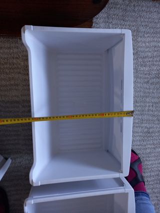 baldas, cajones, piezas frigo/congel. samsung.