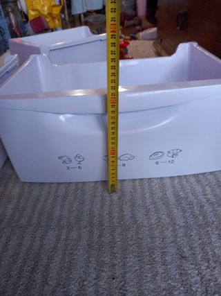 baldas, cajones, piezas frigo/congel. samsung.