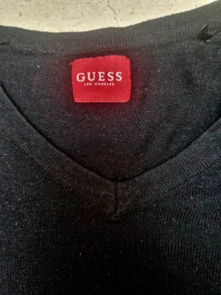 Jersey hombre color negro Guess