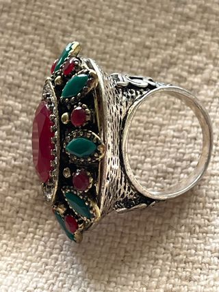 ANILLO PIEDRAS SEMIPRECIOSAS