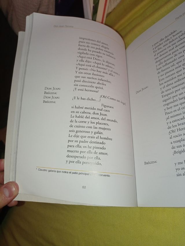 Libro "Don Juan Tenorio". Adaptación.