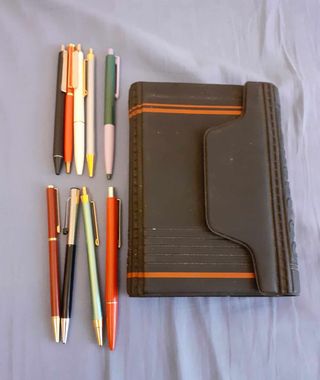 9 Penne clip più Agenda organizer