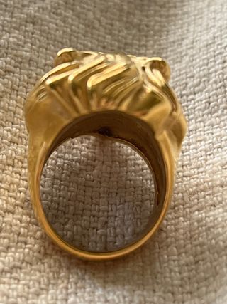 ANILLO LEON ACERO INOXIDABLE