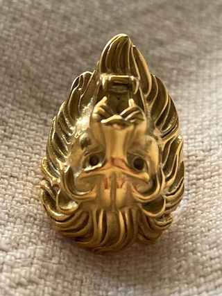 ANILLO LEON ACERO INOXIDABLE