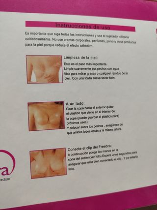 Sujetador nude silicona pegado sin tirantes