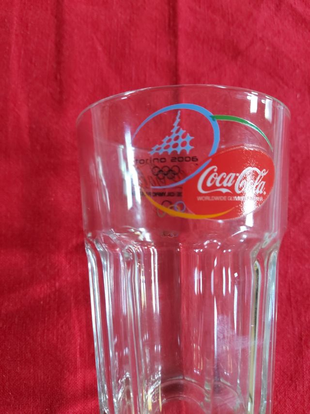 Bicchiere Coca Cola Torino 2006