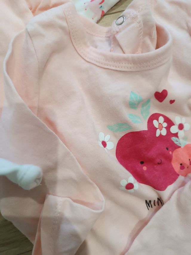 Lote de 6 pijamas 9-12 meses