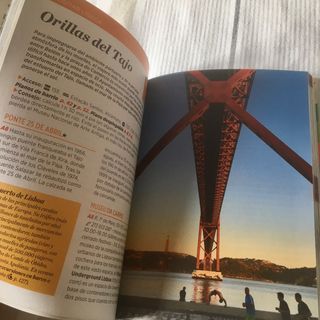 Guía Michelin Weekend Lisboa con mapa