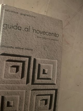 libro di letteratura italiana