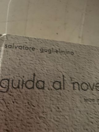 libro di letteratura italiana