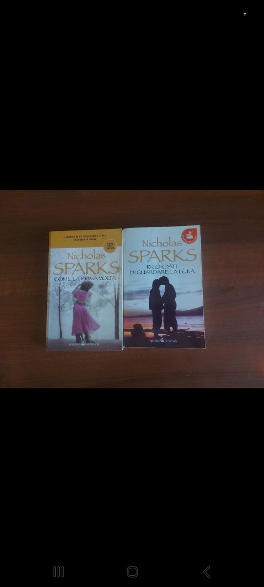 2 Libri Nicholas Sparks