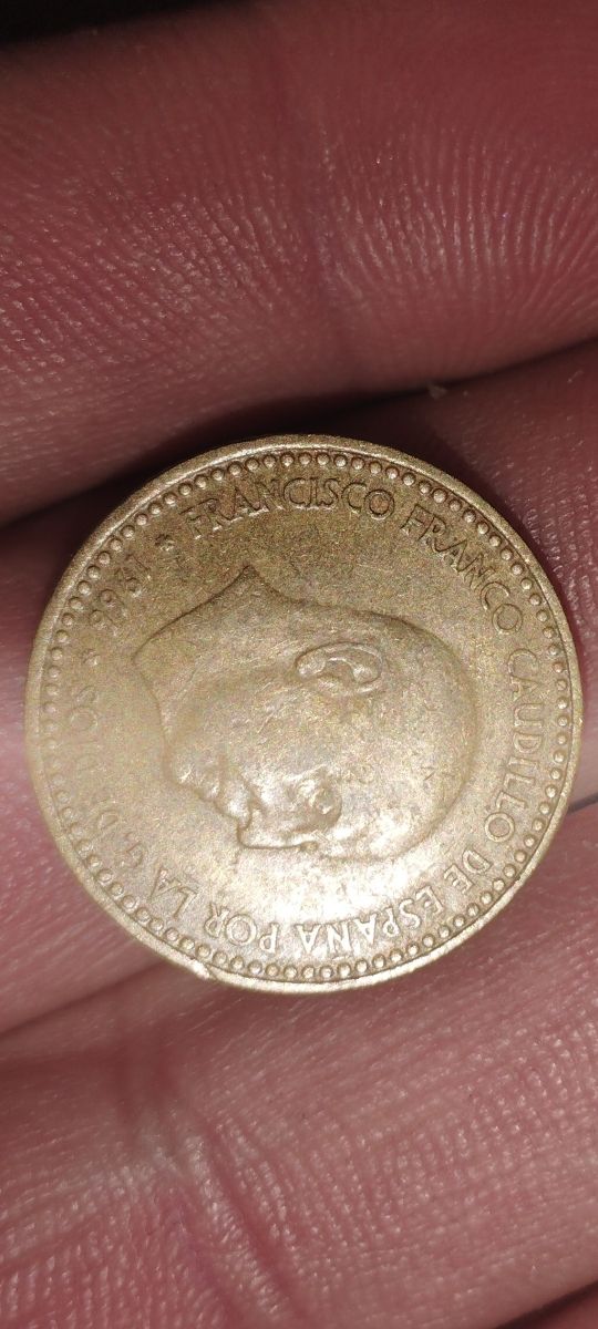 Moneda peseta de franco
