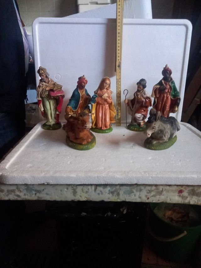 PASTORI PRESEPE CARTAPESTA