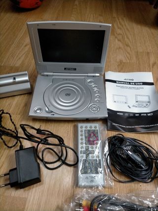 Reproductor portátil de DVD