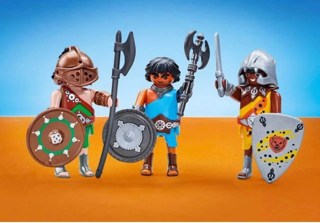 gladiadores playmobil belen 6590