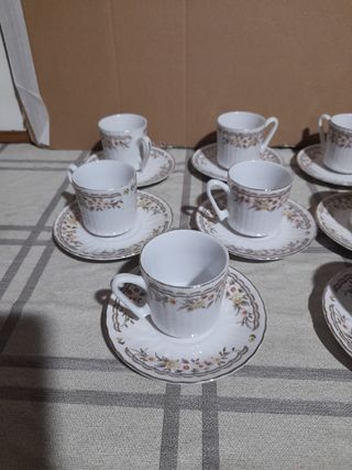 Juego antiguo cafe made in china