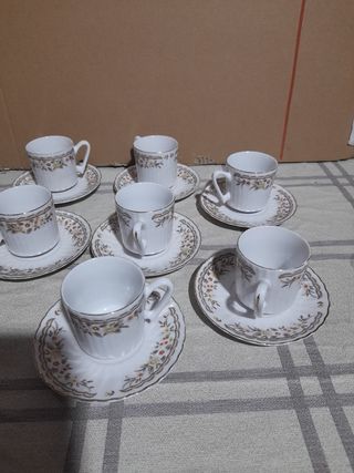 Juego antiguo cafe made in china